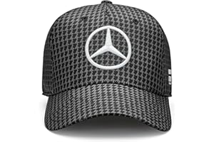 Mercedes AMG Petronas Formula One Team - Kids 2023 Lewis Hamilton Driver Hat - Black - Size: One size