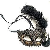 MasqStudio Brocade Lace Masquerade Ball Mask Christmas New Year Eve Mardi Gras Party
