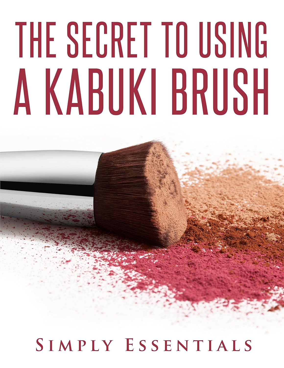 BEST ROUND KABUKI MAKEUP BRUSH for Liquid, Cream Mineral, Powder Foundation & Face Cosmetics - Prime Quality Design - Carrying Case & E-Book Included: Beauty