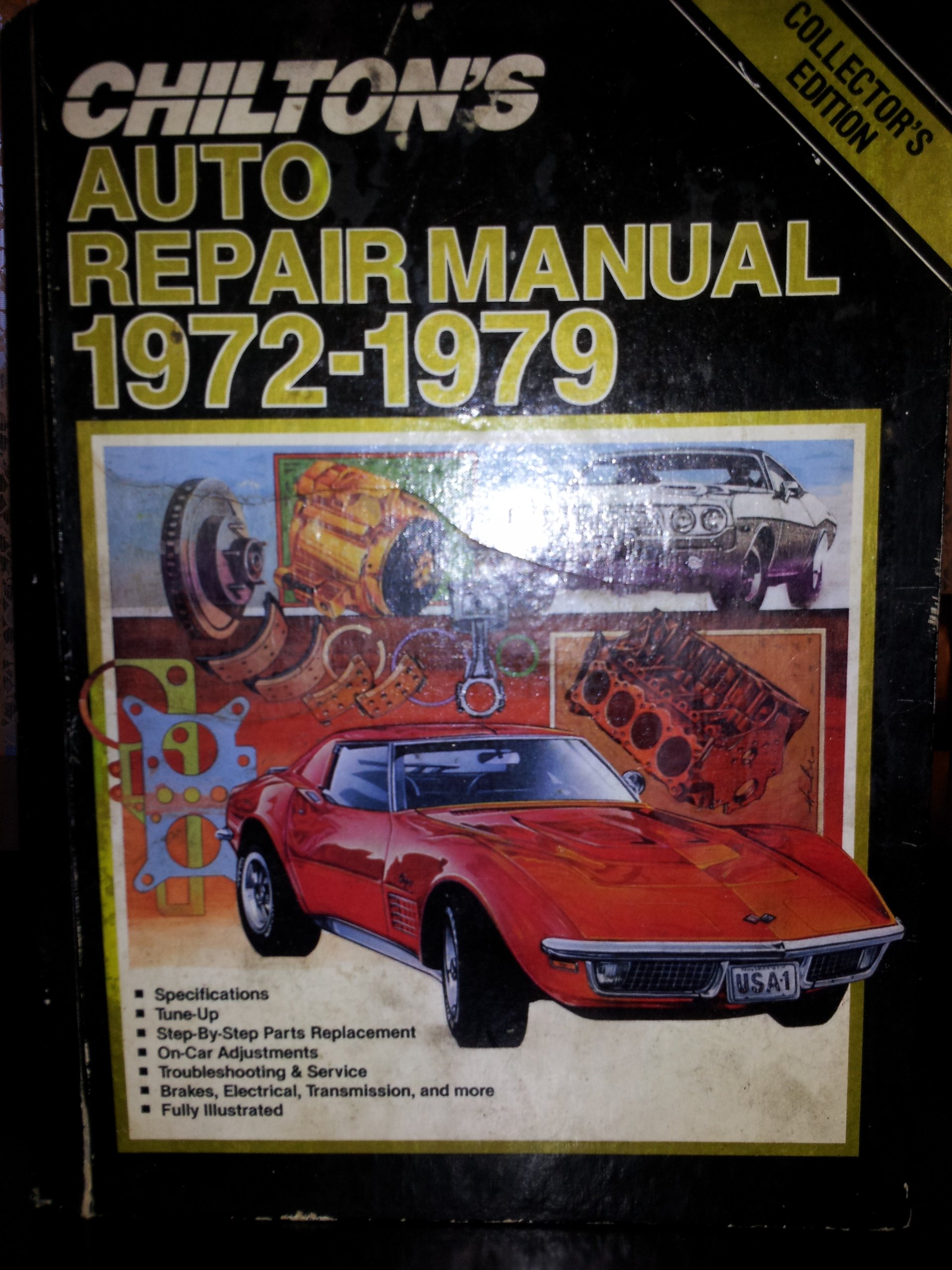 Chilton's Auto Repair Manual 1972-1979 Unknown Binding – 1971