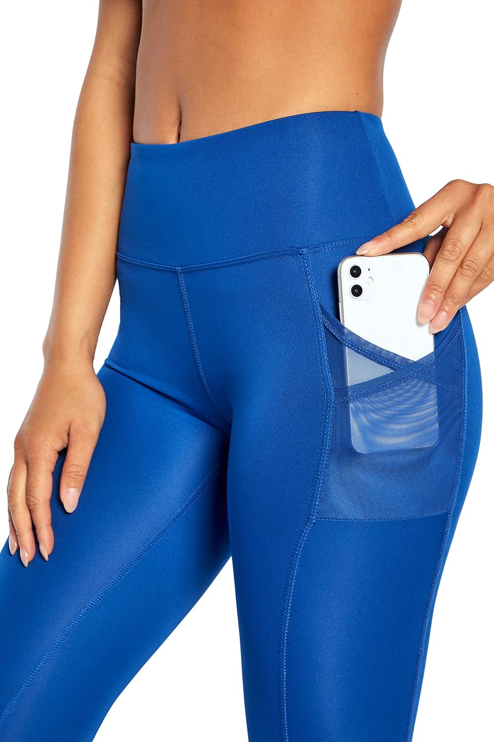 Bally Total Fitness Women's Reba High Rise Mid-Calf Pocket Legging at  Women’s Clothing store