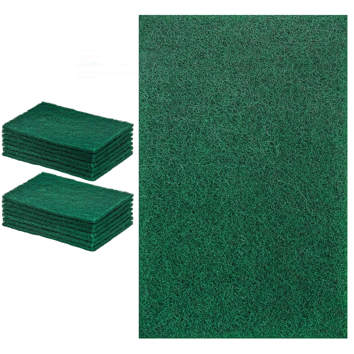 Large Heavy Duty Non Scratch Scour Pad DecorRack 14 Large Cleaning