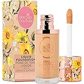 Rachel Couture Lightweight Liquid Foundation with Buildable Coverage & Matte Finish | Vegan & Cruelty-Free | Skin-Nourishing Arnica Extract Infusion - 1.18 Fl Oz - Beige
