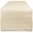 DII Handmade Chindi Tabletop, Reversible and Machine Washable, Table Runner, 14x72, Natural