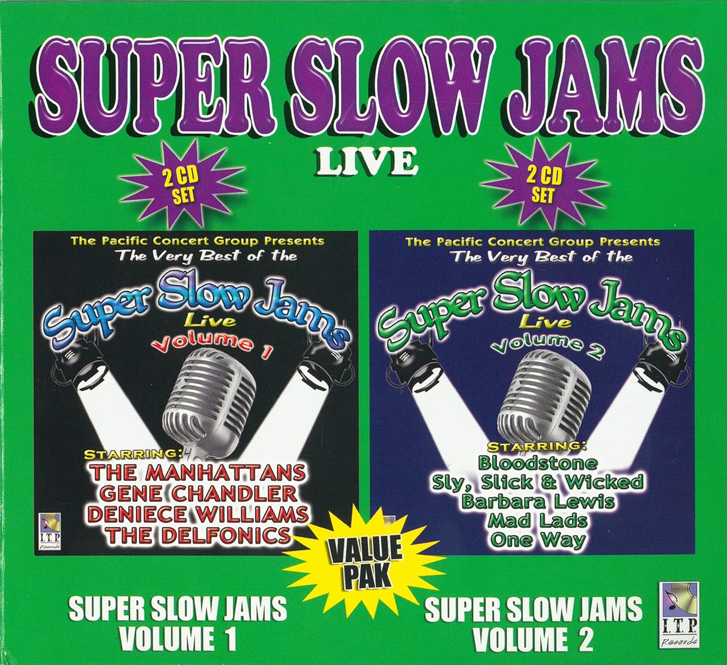 Various Artists Super Slow Jams Live 1/2 Music