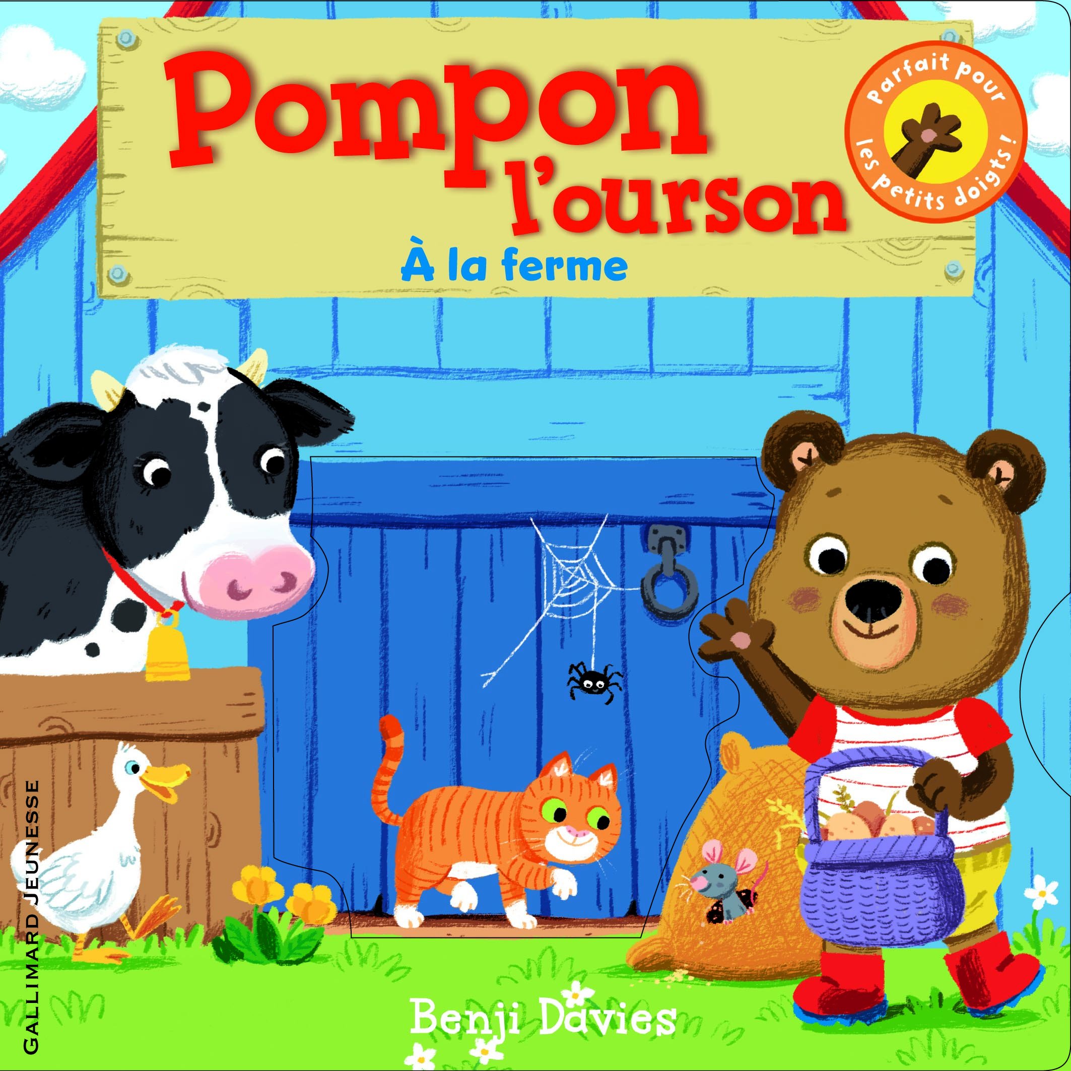 Amazonfr Pompon Lourson à La Ferme Benji Davies Livres - 