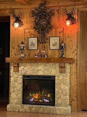 Buy Dimplex Smp 904 St Fieldstone Pine And Stone Look Electric Fireplace Mantel Gds26l5 904st Online In Vietnam B002p3d7jq