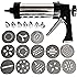 Genrich Set 3 Ugelli Per Glassa In Acciaio Inox – Per Decorare Torte E Cupcake, Fai Da Te