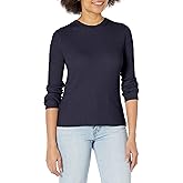 Vince Women's Slim Ribbed Crew