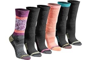 Eddie Bauer Womens Dura Dri Moisture Control Crew Socks Multipack