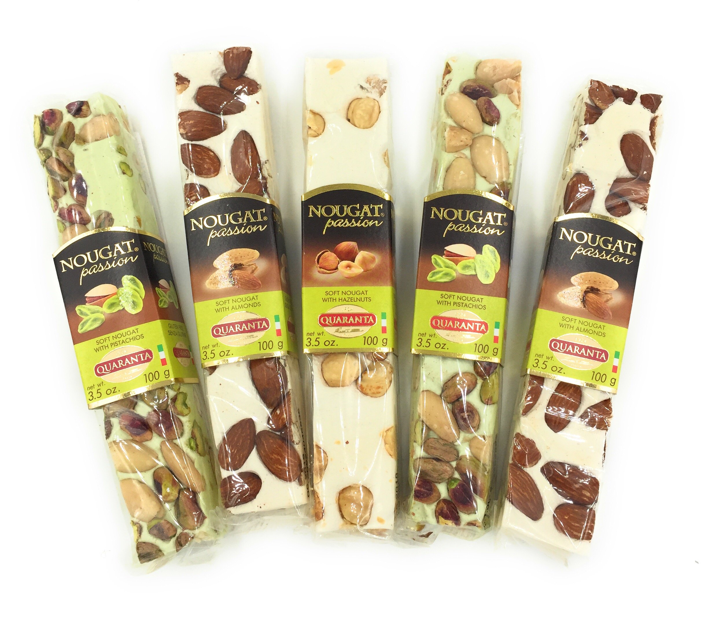 Quaranta (5 pack) Nougat Passion Chocolate Creams 100g