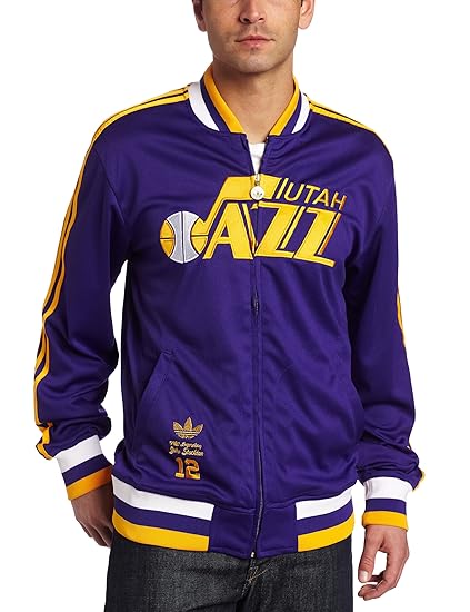 utah jazz retro jacket
