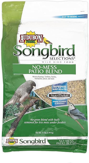 Amazon Com Songbird Selections 11986 No Mess Patio Blend Wild