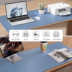 Aothia Leather Desk Pad Protector, Office