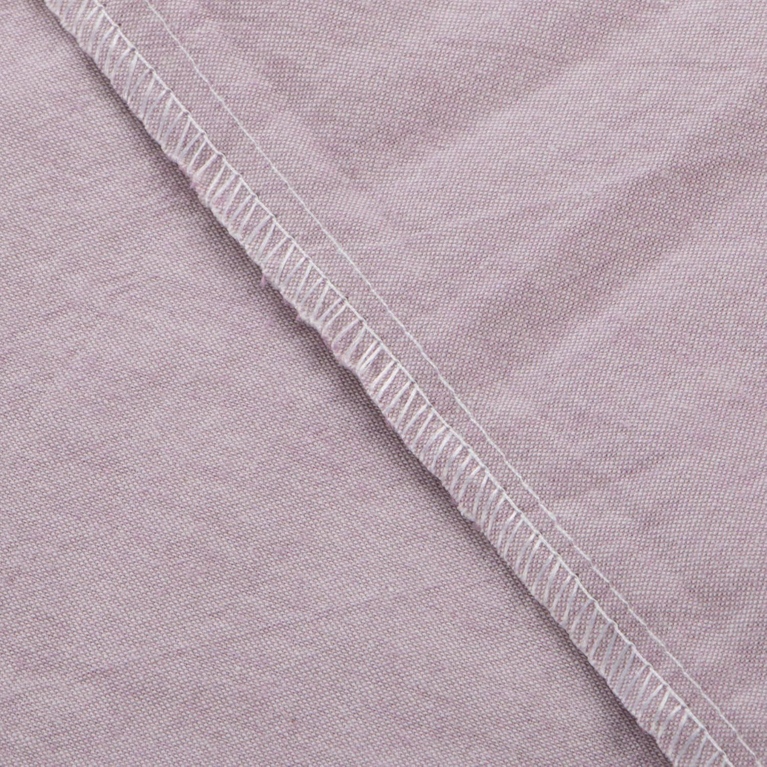 NTBAY Washed Cotton Body Pillow Cover, Breathable Yarn Dyed Solid Envelope Closure for Adults Pregnant Body Pillowcase, 20 x 54 Inches, Light Purple: Home & Kitchen