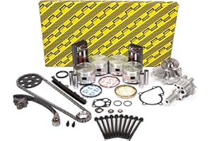 EVERGREEN PERFORMANCE COMPONENTS Evergreen OK3005AM/2/0/0 Fits 90-97 Nissan D21 Pick Up 2.4 SOHC KA24E 12V Master Overhaul Engine Rebuild Kit
