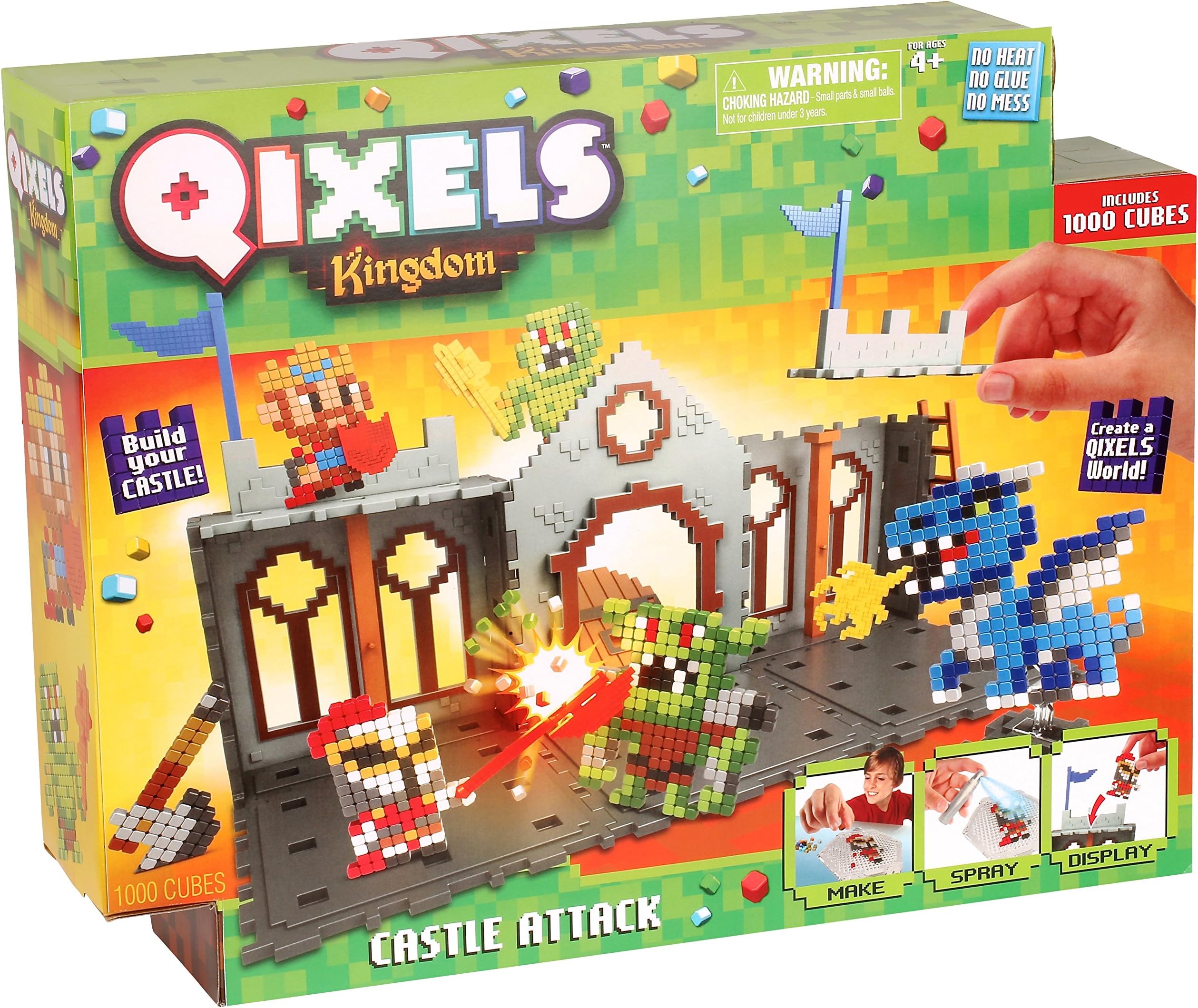 Qixels 87028 Kingdom Castle Attack Playset
