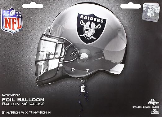Party Supplies Home Garden Oakland Raiders Football 18 Balloon