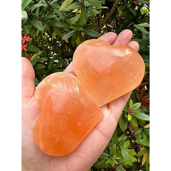 Amazon.com: Treasure Gurus 橙色水晶紅玉髓靈氣石負能量治療