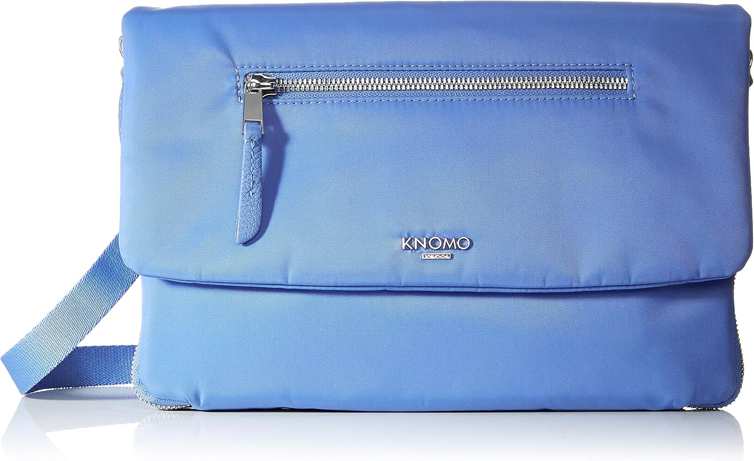 cornflower blue clutch bag