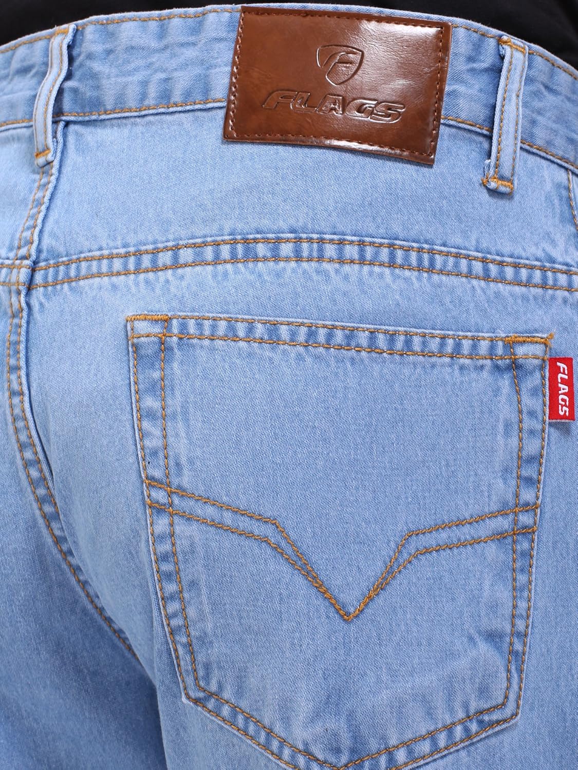 flags men's jeans silky denim (basic008ns)