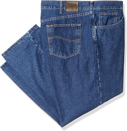 men's lee relaxed fit straight leg jeans