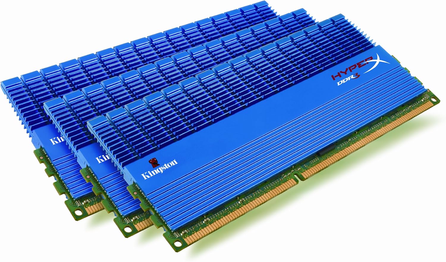 Kingston HyperX 6GB Kit (3x2GB Modules) 1600MHz DDR3 DIMM Desktop Memory ( KHX1600C9D3T1K3/6GX): Amazon.ca: Electronics
