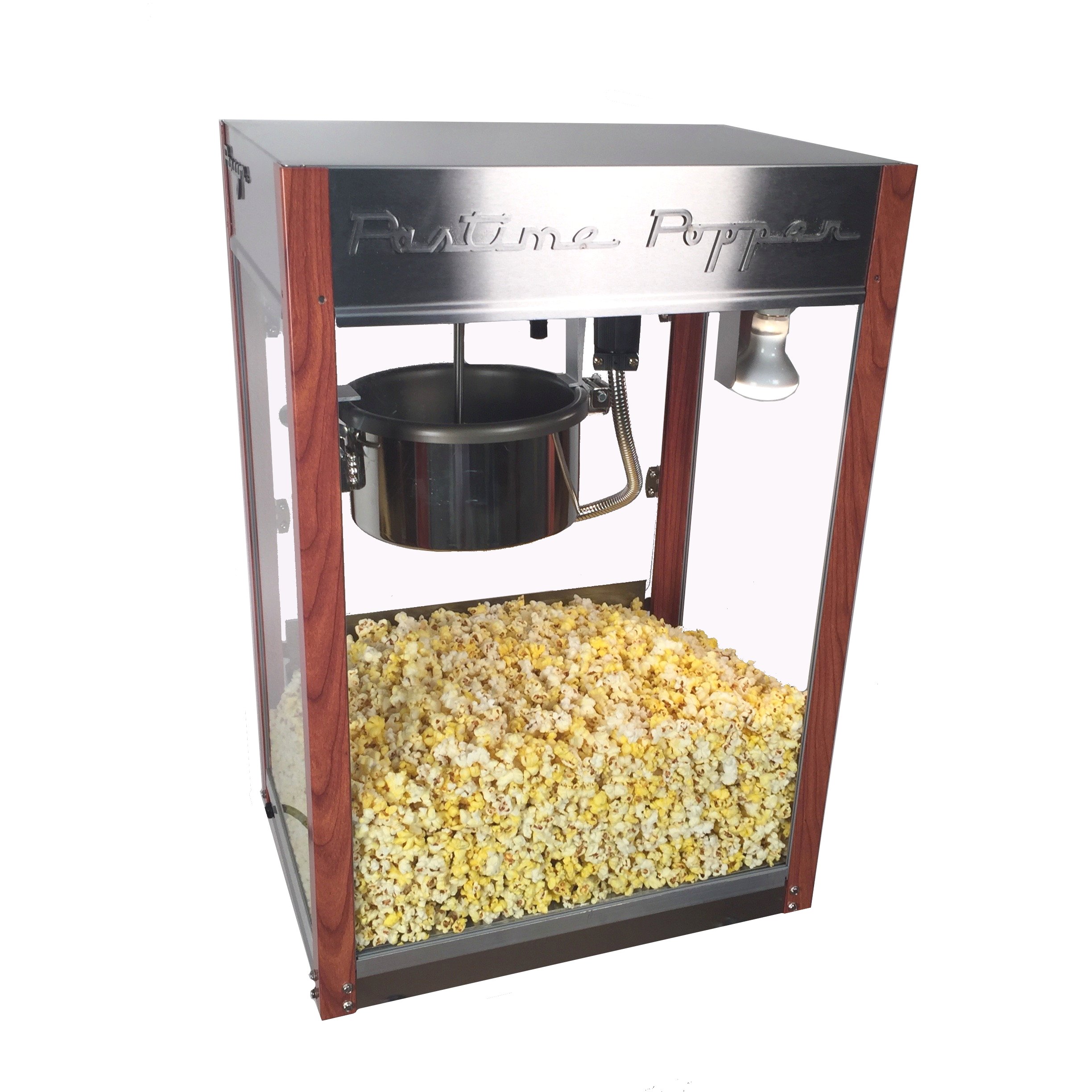 Pastime Popper 8 ounce Commercial Popcorn Machine. Made in USA. Past Time Popcorn Maker Buy