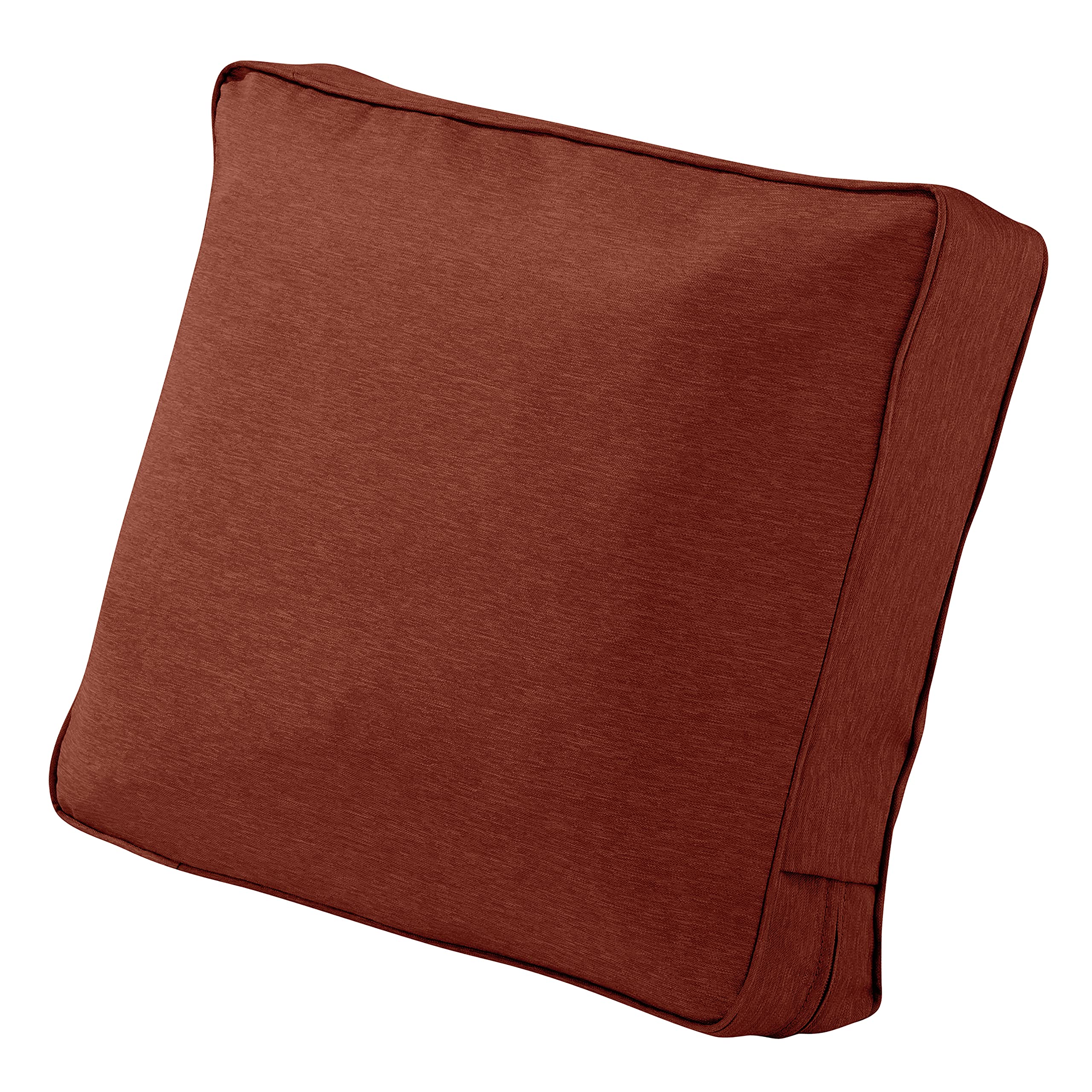 Classic Accessories Montlake FadeSafe FadeSafe Patio Lounge Chair/Loveseat Back Cushion, 25 x 18 x 4 Inch, Heather Henna