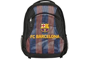 Icon Sports FC Barcelona Premium Backpack - Unisex Adult - FCB39BP-K Black OSFM