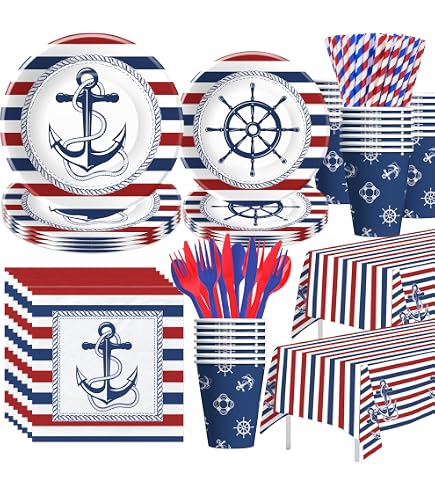 Amscan Anchors Aweigh Wimpelkette Für Partys – 30,5 X 25,4 Cm, Maritimes Dekobanner