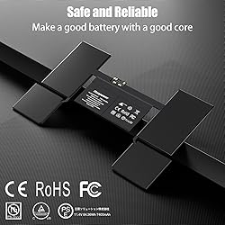 Runpower A1534 Battery, A1705 A1527 Replacement