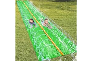 Stargo 18 x 5 ft - Slip Splash and Slide, Water Slides for Kids - Backyard waterslide for Kid Outdoor Fun Summer Water Toys, Water Activities for Kids and adults for backyard fun, Ages 4-8, 5 6 7 8-12