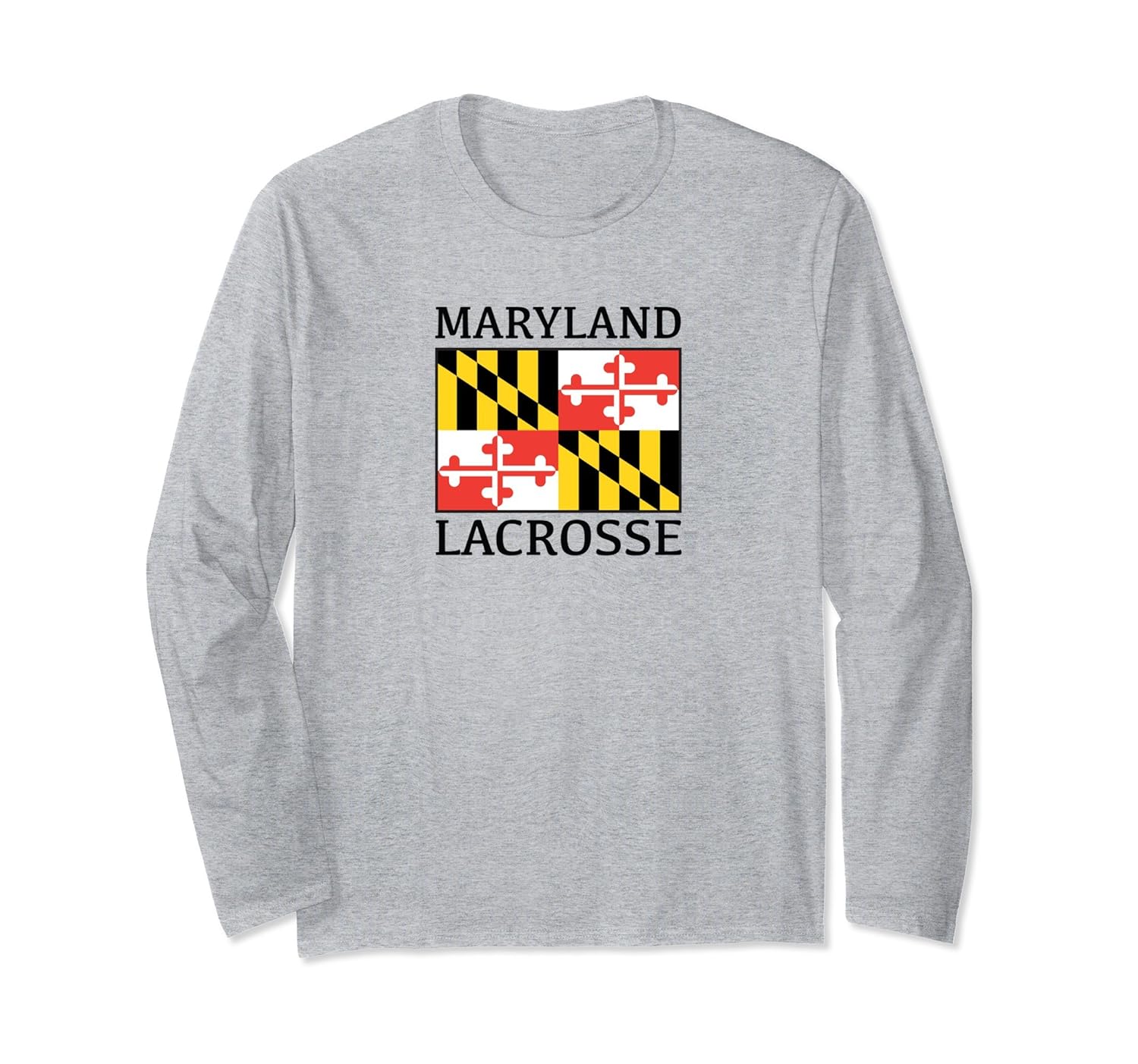 Maryland Flag Lacrosse Shirt, MD LAX Gift4LVS 4loveshirt