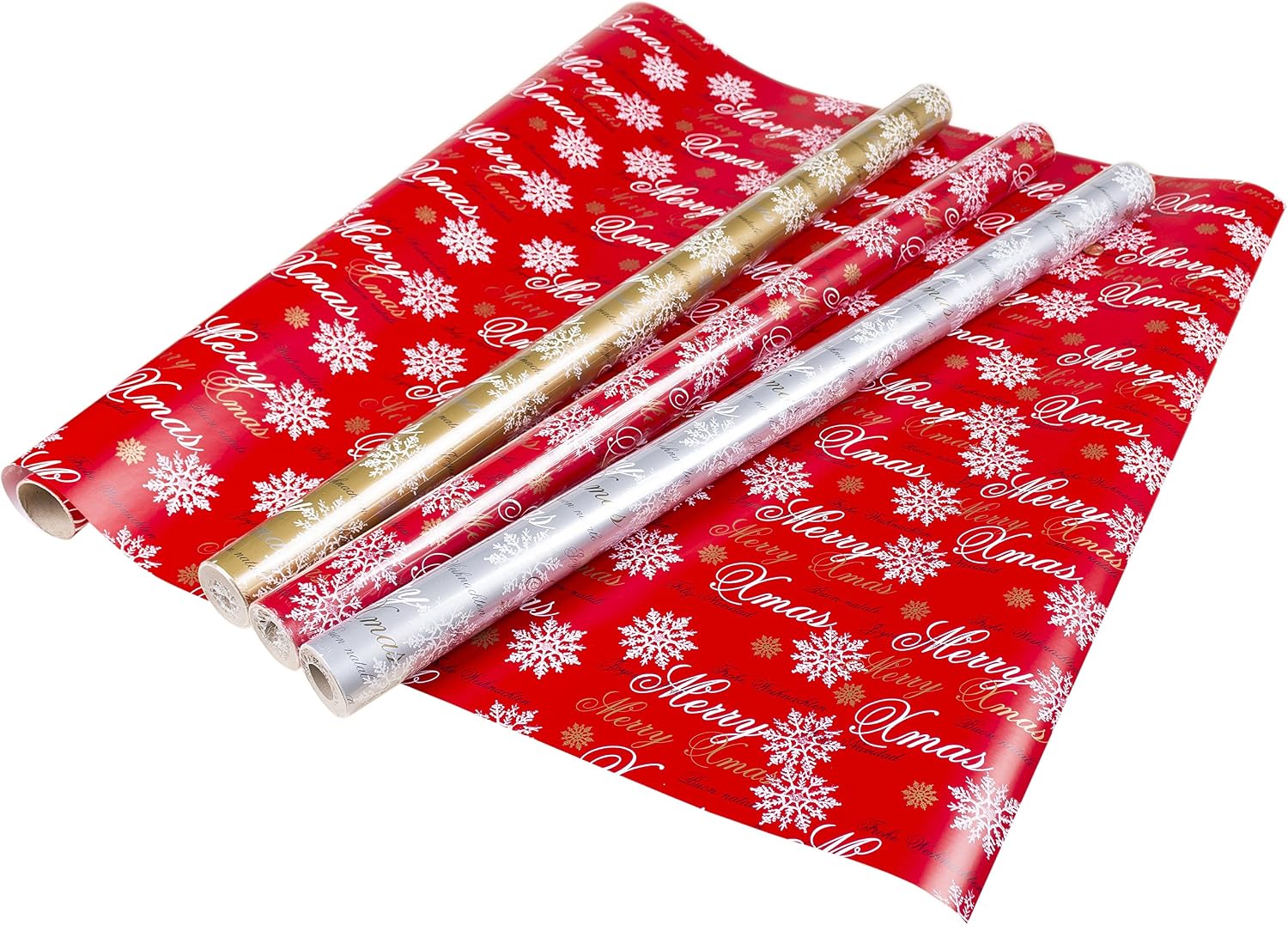 Heku Gift Packaging Set, Gift Bag, Gift Boxes, Paper, Merry X-mas, 16-TLG - Image 3