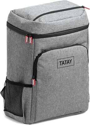 Mochila Térmica Cierre Hermético 6 Bolsillos Anti Fugas