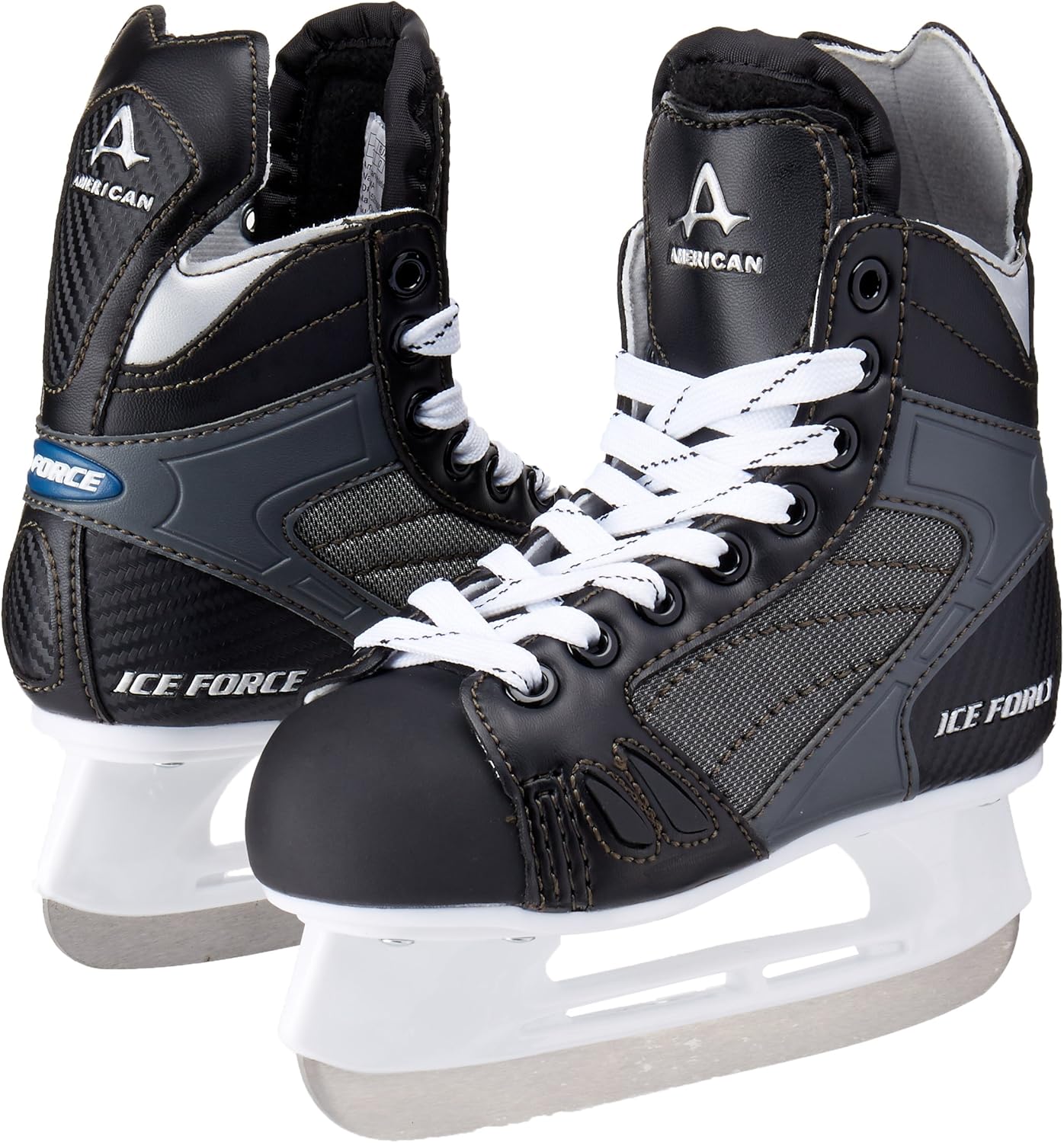 American Athletic Shoe Boy's Ice Force Hockey Skates : Sports & Outdoors