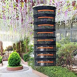 Desy & Feeci Herb Drying Rack-2ft Diameter 8 Layer