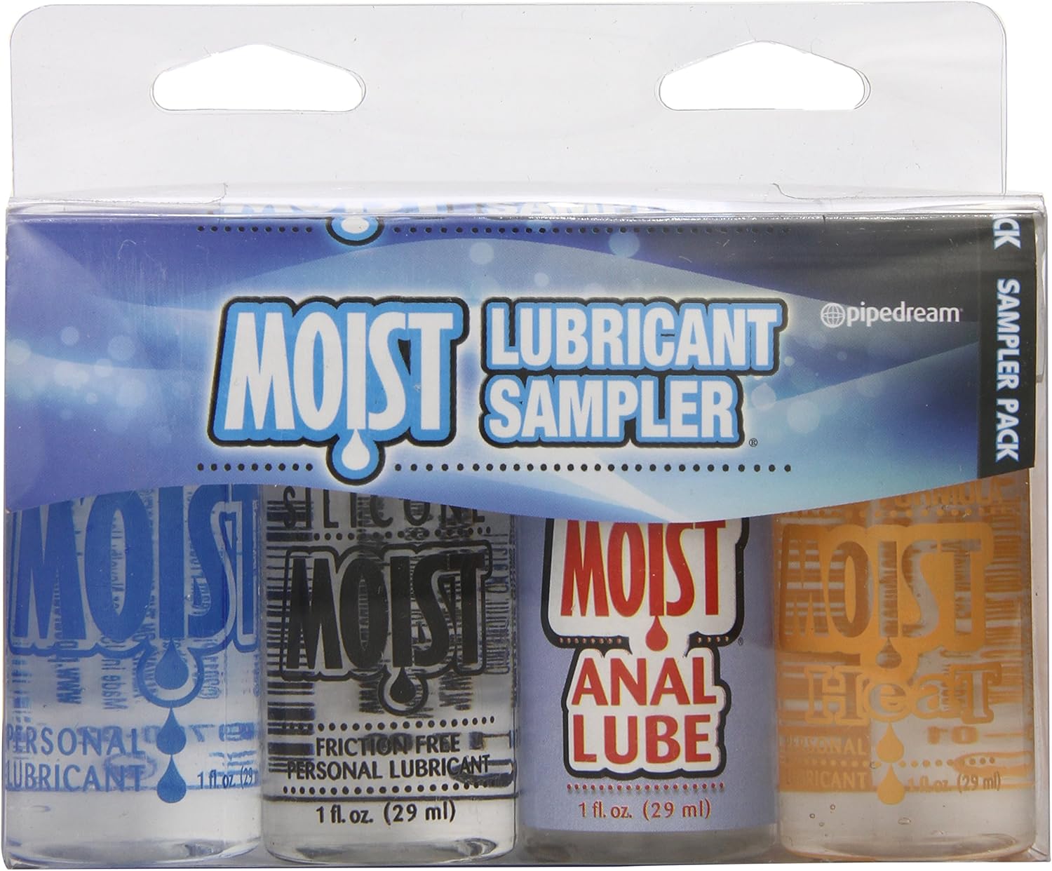 Pipedream Products, Inc. Moist Sampler Lubricant 4 Pack by Pipedream