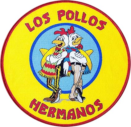 Poptoy Pty010001 Breaking Bad Teppich Los Pollos Hermanos Amazon De Kuche Haushalt