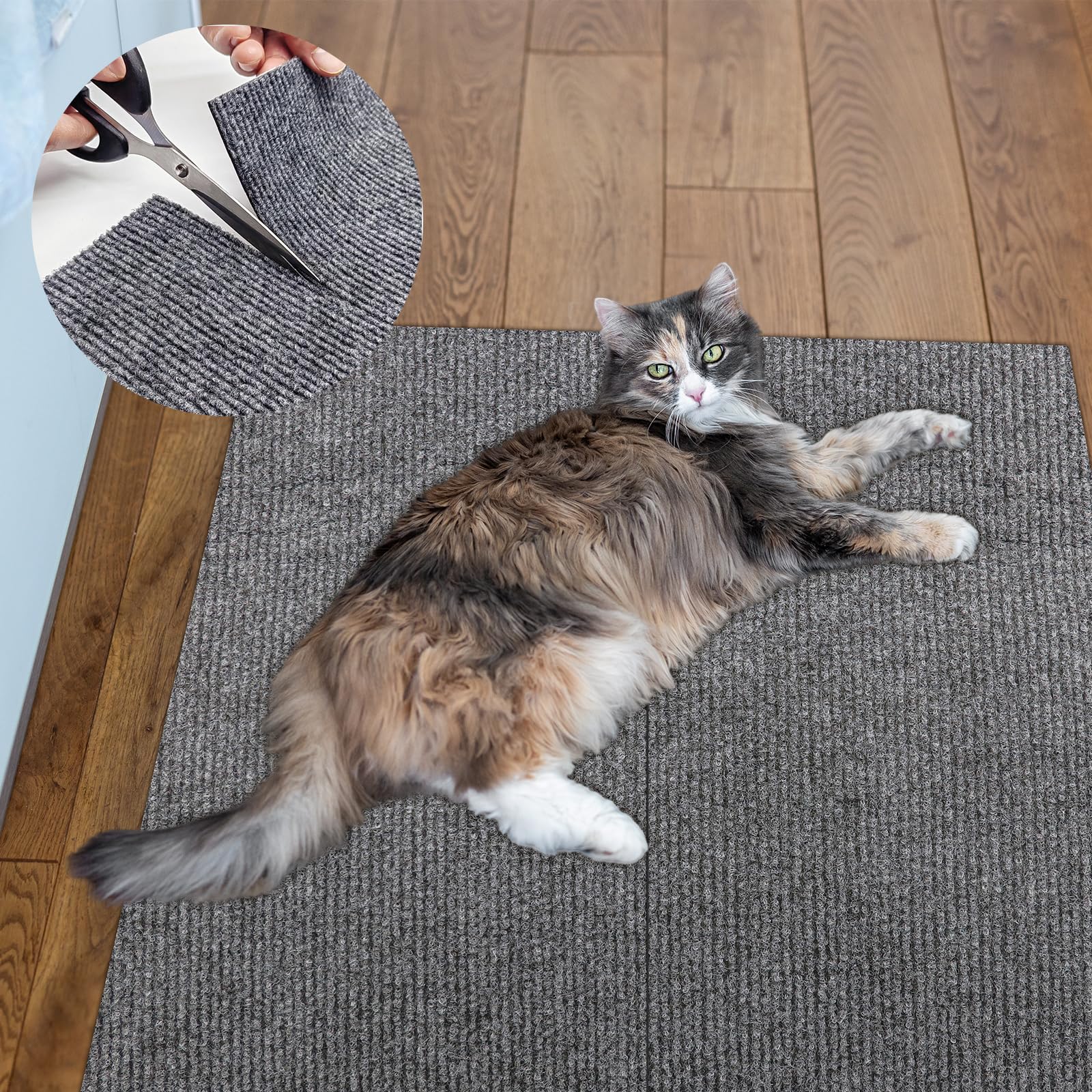ENONCI Cat Carpet Protector 47.2"x15.8", Wall