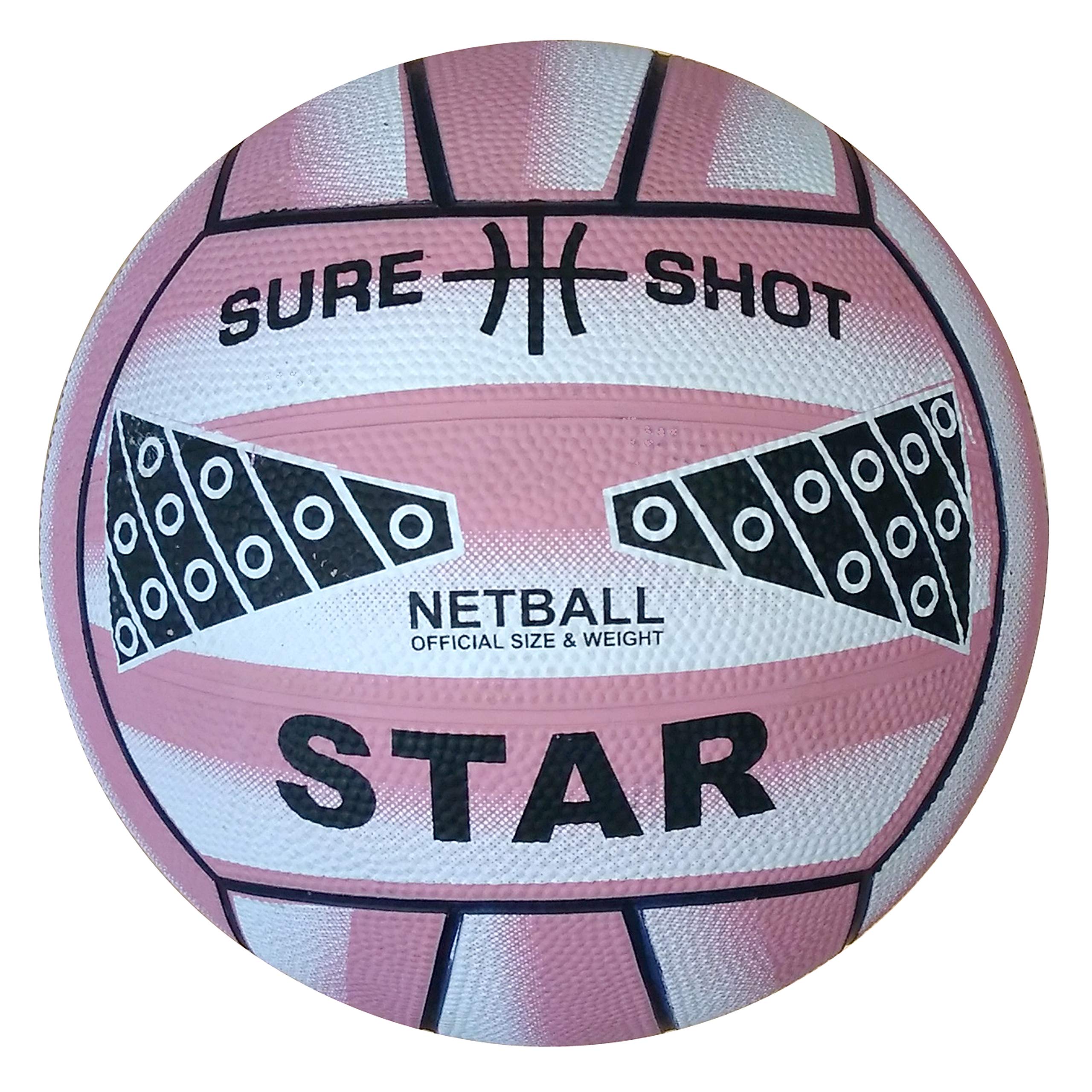 Sure Shot 340N905AP Netball - Pink - Size 4