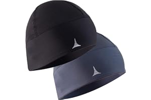 French Fitness Revolution Skull Cap Helmet Liner Running Beanie - Ultimate Thermal Retention and Performance Moisture Wicking