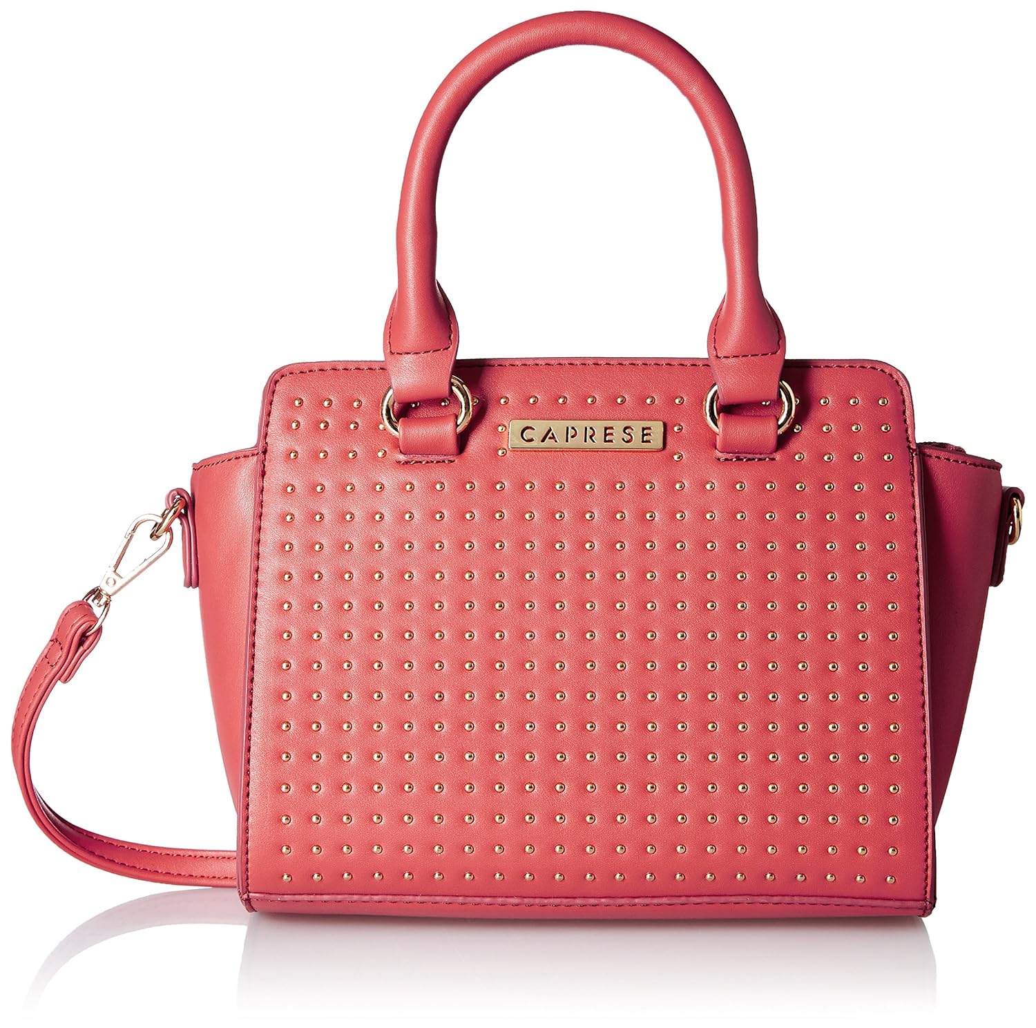 caprese jena women's satchel (coral)