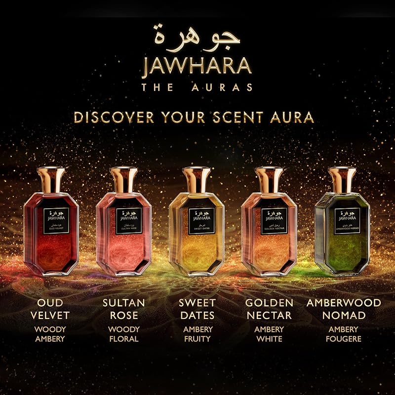 Arabic Inspired | Jawhara Collection | Amberwood Nomad Eau de Parfum Unisex| Fragancia Ámbar Fougère, Con Cardamomo, Acorde de Cuero y Ládano| 100 ml — foto 8 de 8