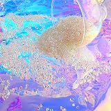 Lusofie 14400Pcs 3mm Acrylic Clear Diamond Rhinestones Vase Fillers AB Gold view 4