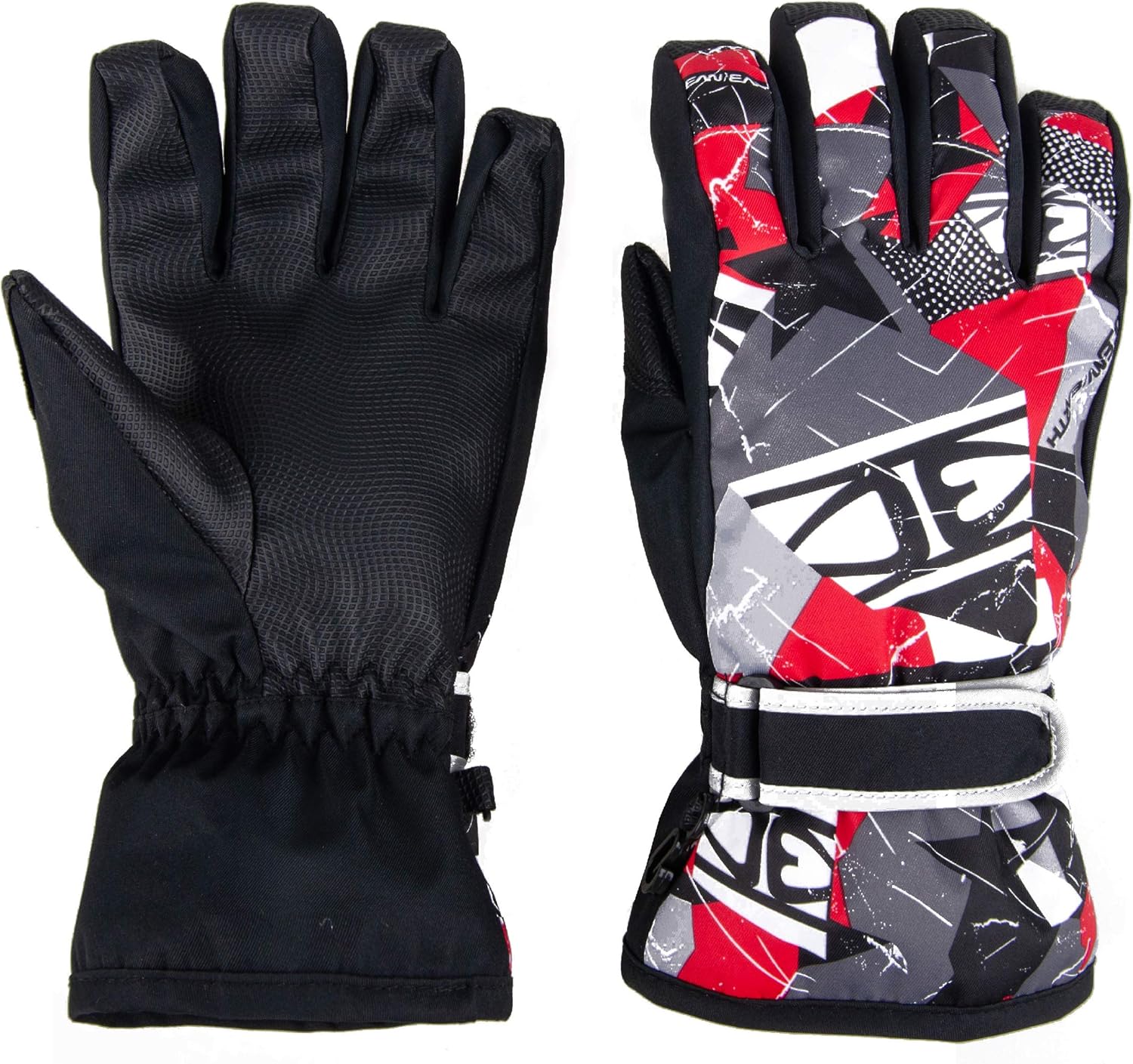 TRIWONDER Ski Gloves, Winter Waterproof Warm Snowboard Snow Skiing Cold Weather Gloves for Kids Men and Women: Clothing