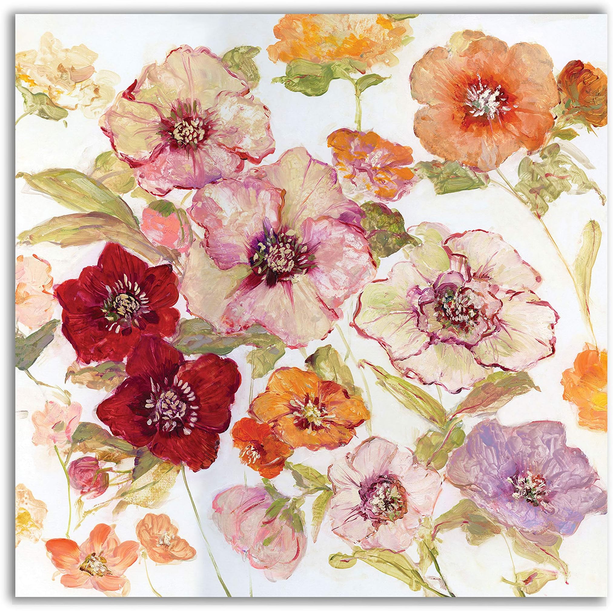 WEXFORD HOME Avant Garden I Gallery Wrapped Canvas Wall Art, 32x32,