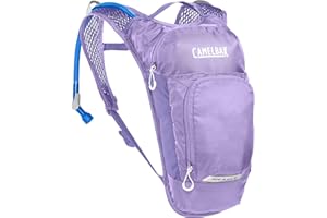 CamelBak Mini M.U.L.E. Kids Hydration Backpack for Hiking and Biking - 50oz, Lavender