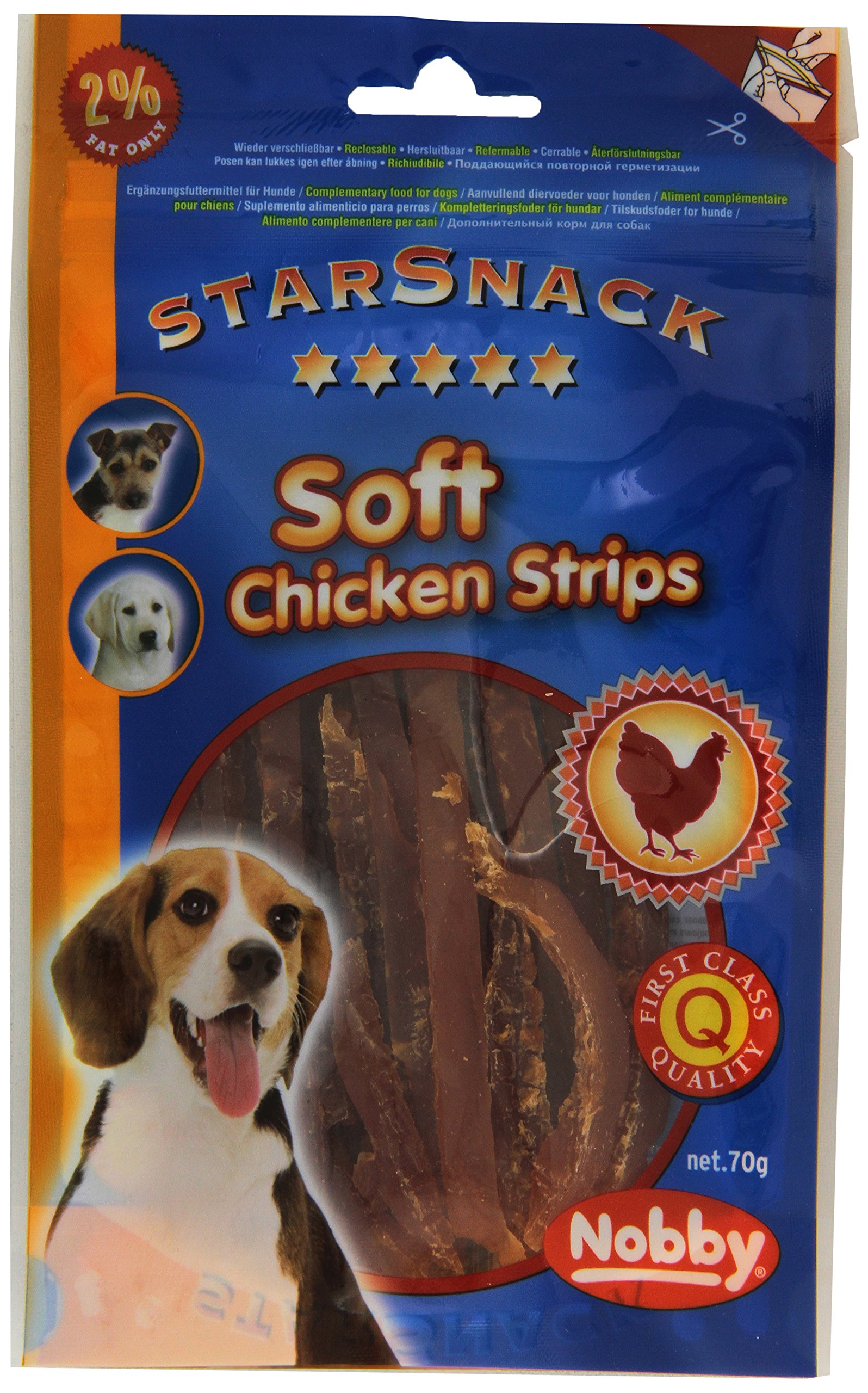 Nobby Starsnack Soft Chicken Strips, Pack of 2